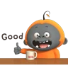 Stickers The Daily Life of Baby Gorilla Goody 14 