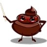Stickers POOP ༼•̀᎑•́༽ (Telegram) 