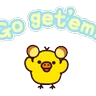 Stickers Rilakkuma: Large and in Charge 