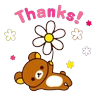 Stickers Rilakkuma Pop-Up Stickers 