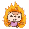 Stickers Kireizukin seikatu Carefree Days 