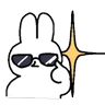 Stickers Emotional Rabbit! 5 