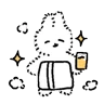 Stickers Emotional Rabbit! 5 