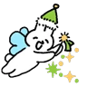 Stickers Emotional Rabbit! 5 