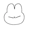 Stickers Emotional Rabbit! 3: Emoji 