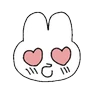 Stickers Emotional Rabbit! 3: Emoji 
