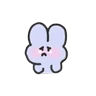 Stickers seulpo the rabbit crying every day 