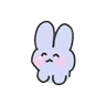Stickers seulpo the rabbit crying every day 