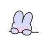 Stickers seulpo the rabbit crying every day 