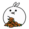 Stickers snowball rabbit Tomung! 