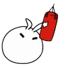 Stickers snowball rabbit Tomung! 