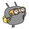 Stickers Korean ants win 