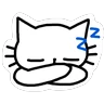 Stickers Gatito Sentimental 1