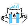 Stickers Gatito Sentimental 1