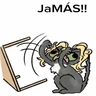 Stickers JAMÁS JAMÁS 😡