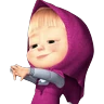 Stickers Masha