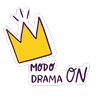 Stickers dramáticas al ataque 👑 