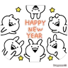 Stickers Usagyuuun Holiday Pack 