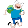 Stickers Finn y Jake HDA 1 