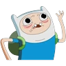 Stickers Finn y Jake HDA 2 