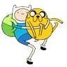 Stickers Finn y Jake HDA 2 