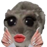 Stickers Ratita Triste