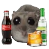 Stickers Ratita Triste
