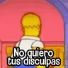 Stickers Homero Ofendido 😡💢 