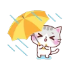 Stickers Lluvia☔️🌧️ 