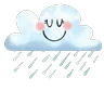 Stickers Lluvia☔️🌧️ 