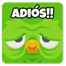 Stickers 💚Duolingo Irónico~TikTok😏 