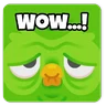Stickers 💚Duolingo Irónico~TikTok😏 