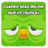 Stickers 💚Duolingo Irónico~TikTok😏 