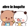 Stickers BUBU DUDU COMIENDO 