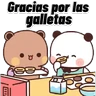 Stickers BUBU DUDU COMIENDO 