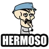 Stickers Guapo Poderoso Asombroso 