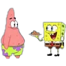 Stickers BobEsponja & PatricioEstrella♡ 