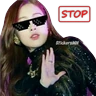 Stickers Rose-Blackpink 💝