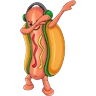 Stickers Hot Dog