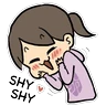 Stickers Potato girl 
