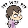Stickers Potato girl 
