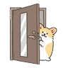Stickers Trabajo Corgi Cute Kawaii 🐶 
