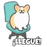 Stickers Trabajo Corgi Cute Kawaii 🐶 
