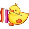 Stickers patitos pride 🏳️‍🌈 
