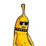 Stickers Banana animada 🍌👀 
