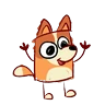 Stickers bluey by @honokahope 
