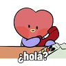 Stickers amigos bt21 
