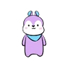 Stickers mang ardilla 
