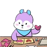 Stickers mang ardilla 
