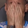 Stickers 😕Messi llorando😭 memes 😕 
